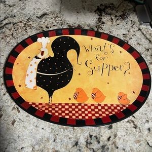 RARE Certified International By Dan Di Paolo Oval Hen And‎ Chicks Platter